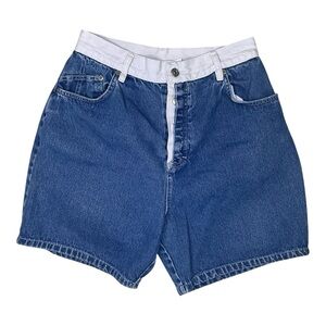 Vintage Islanders Denim Shorts High Rise Blue Jean Shorts Size 13/14